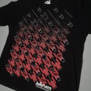 2000s Ecko Unlimited red ombre tee Mens 2XL